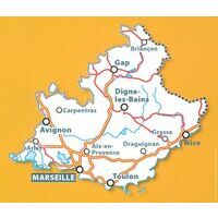 Michelin Wegenkaart 527 Provence-Alpes-Côte D'Azur 2019