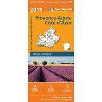 Michelin Wegenkaart 527 Provence-Alpes-Côte D'Azur 2019