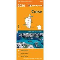 Michelin Wegenkaart 528 Corse - Corsica 2020