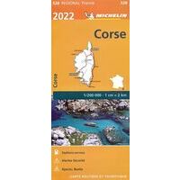 Michelin Wegenkaart 528 Corse/Corsica 2022