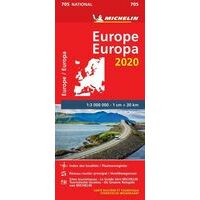 Michelin Wegenkaart 705 Europa 2020