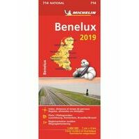Michelin Wegenkaart 714 Benelux 2019