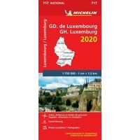 Michelin Wegenkaart 717 Luxemburg 2020