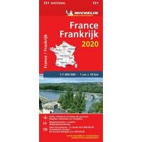Michelin Wegenkaart 721 Frankrijk 2020