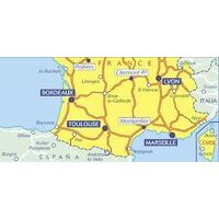 Michelin Wegenkaart 725 Zuid-Frankrijk
