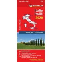 Michelin Wegenkaart 735 Italië 2020