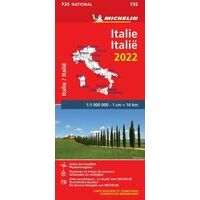 Michelin Wegenkaart 735 Italie 2022