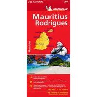 Michelin Wegenkaart 740 Mauritius