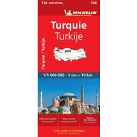 Michelin Wegenkaart 758 Turkije