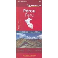Michelin Wegenkaart 763 Peru