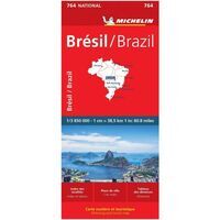 Michelin Wegenkaart 764 Brazilië