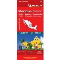 Michelin Wegenkaart 765 Mexico