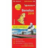 Michelin Wegenkaart 795 Benelux Scheurbestendig 2019