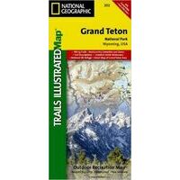 National Geographic Wandelkaart 202 Grand Teton National Park