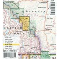 National Geographic Wandelkaart 901 Banff North & Yoho National Park