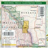 National Geographic Wandelkaart 901 Banff North & Yoho National Park