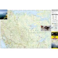 National Geographic Wegenkaart Canada West Adventure Map