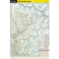 National Geographic Trekkingkaart Everest Base Camp