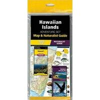 National Geographic Hawaiian Islands Adventure Set kaart plus gids