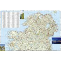 National Geographic Wegenkaart Ierland Adventure Map