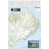 National Geographic Wegenkaart IJsland Adventure Map