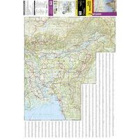 National Geographic Wegenkaart India Noordoost
