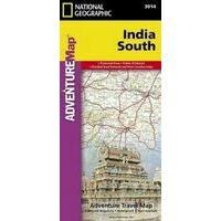 National Geographic Wegenkaart India Zuid