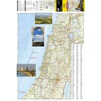 National Geographic Wegenkaart Israel Adventure Map