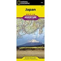 National Geographic Wegenkaart Japan Adventure Map
