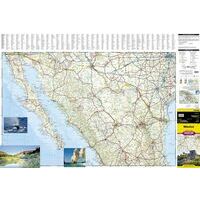 National Geographic Wegenkaart Mexico Adventure Map