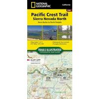 National Geographic Pacific Crest Trail Kaart-en Wandelgids