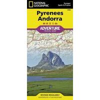 National Geographic Wegenkaart Pyreneeen & Andorra 1:275.000