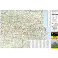 National Geographic Wegenkaart Pyreneeen & Andorra 1:275.000