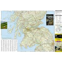 National Geographic Wegenkaart Schotland Adventure Map