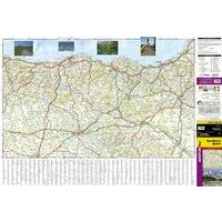 National Geographic Wegenkaart Spanje Noord Adventure Map