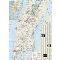 National Geographic Stadsplattegrond New York City