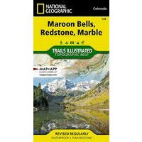 National Geographic Wandelkaart 128 Maroon Bells - Redstond - Marble