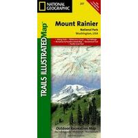 National Geographic Wandelkaart 217 National Park Mount Rainier