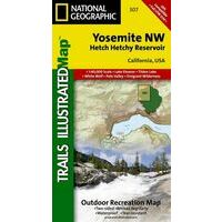 National Geographic Wandelkaart 307 Yosemite Northwest