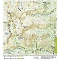 National Geographic Wandelkaart Colorado 14ers Noord