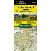 National Geographic Wandelkaart Colorado Trail Noord - Monarch To Denver