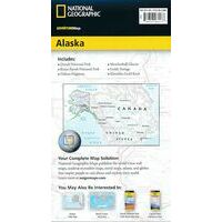 National Geographic Wegenkaart Alaska Adventure Map