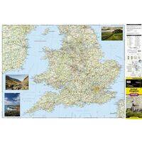 National Geographic Wegenkaart Great Britain Adventure Map