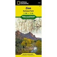 National Geographic Wandelkaart 214 Zion National Park