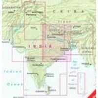 Nelles Wegenkaart India Oost Calcutta 1:1.500.000