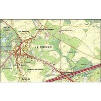 NGIB Topografische Kaart 59/1-2 Houyet - Han Sur Lesse 