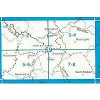 NGIB Topografische Kaart 59/1-2 Houyet - Han Sur Lesse 