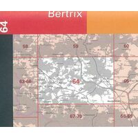 NGIB Topografische Kaart 64 Bertrix 