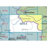 NGIB Topografische Kaart 50/3-4 Elsenborn