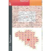 NGIB Topografische Kaart 47 Namen - Namur